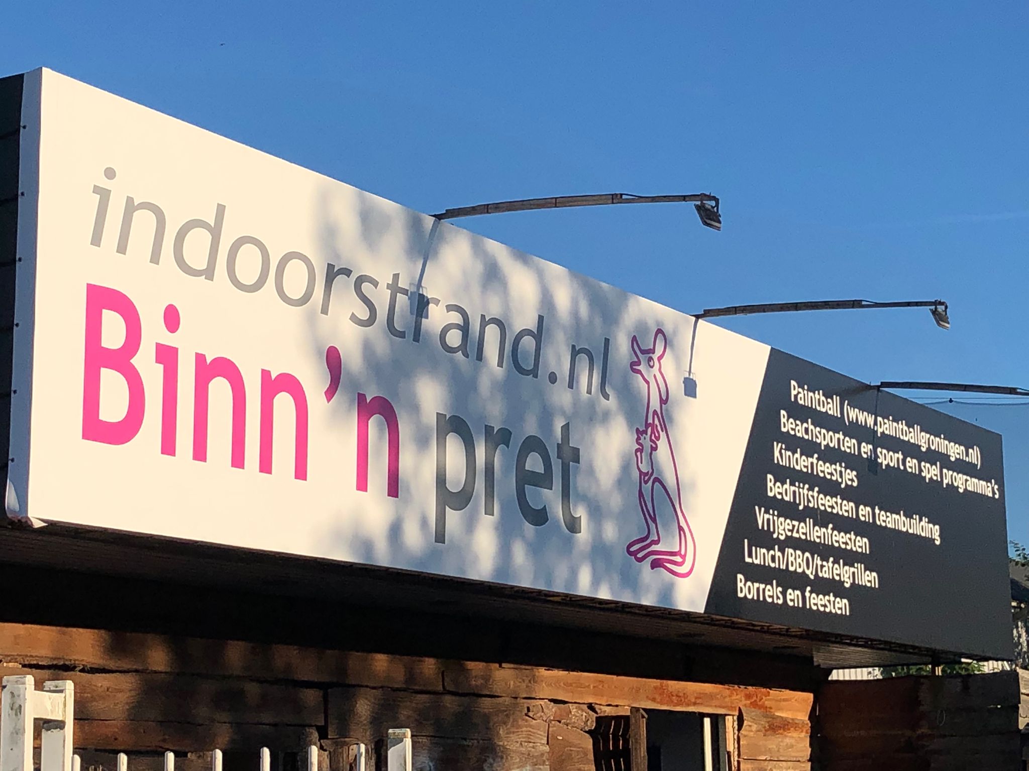 Beachen bij Binn'npret