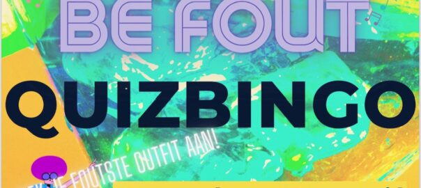 15 april thuisspeeldag met Proud to be fout quizbingo