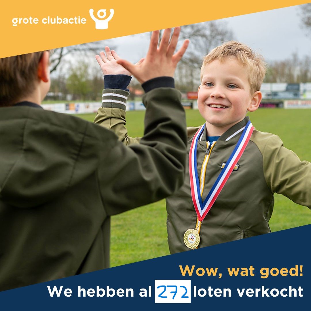 Tussenstand Grote Clubactie