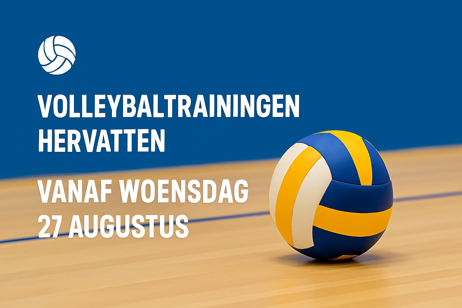 Het seizoen gaat weer van start!