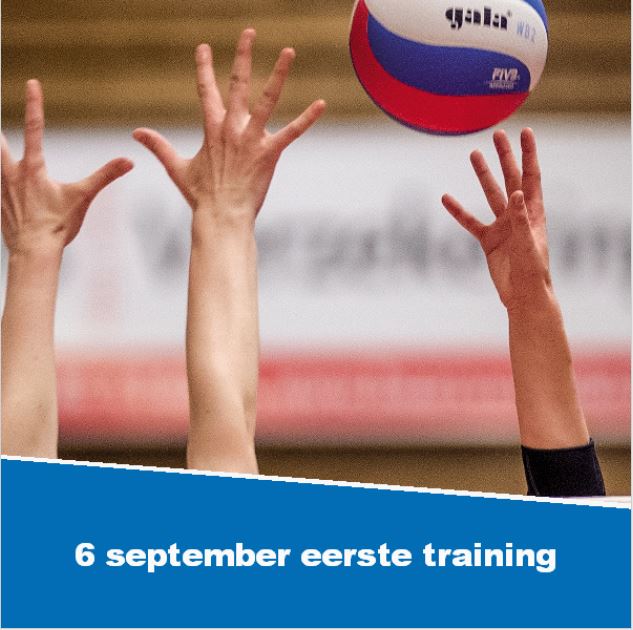 Eerste training 6 september